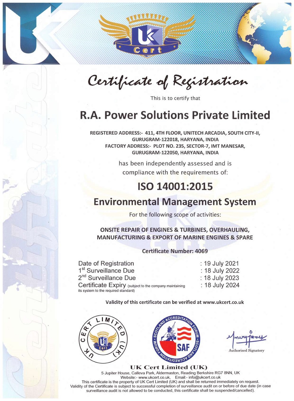 RA Power Solutions
